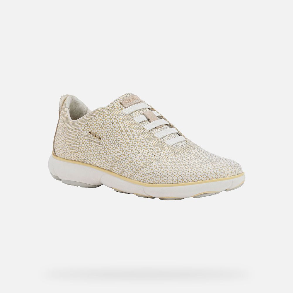 Basket Geox Nebula - Beige - Femme 123508-HKV